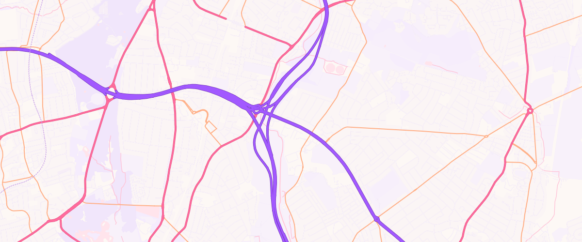 Map showing the location of Shell Woodford