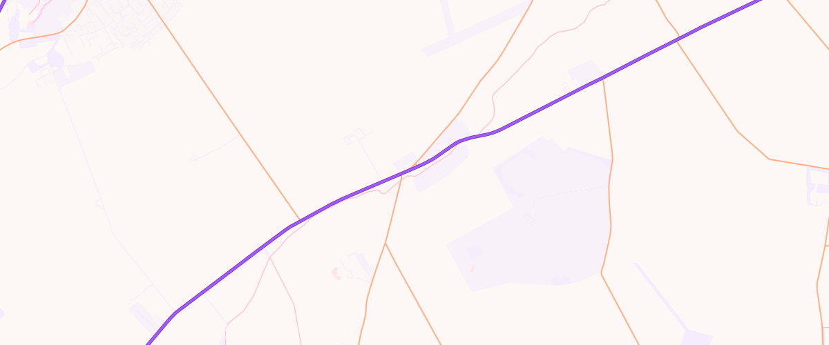 Map showing the location of Rontec Flint Cross