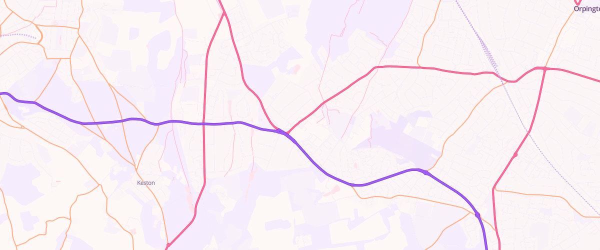 Map showing the location of Rosetta Sf Connect
