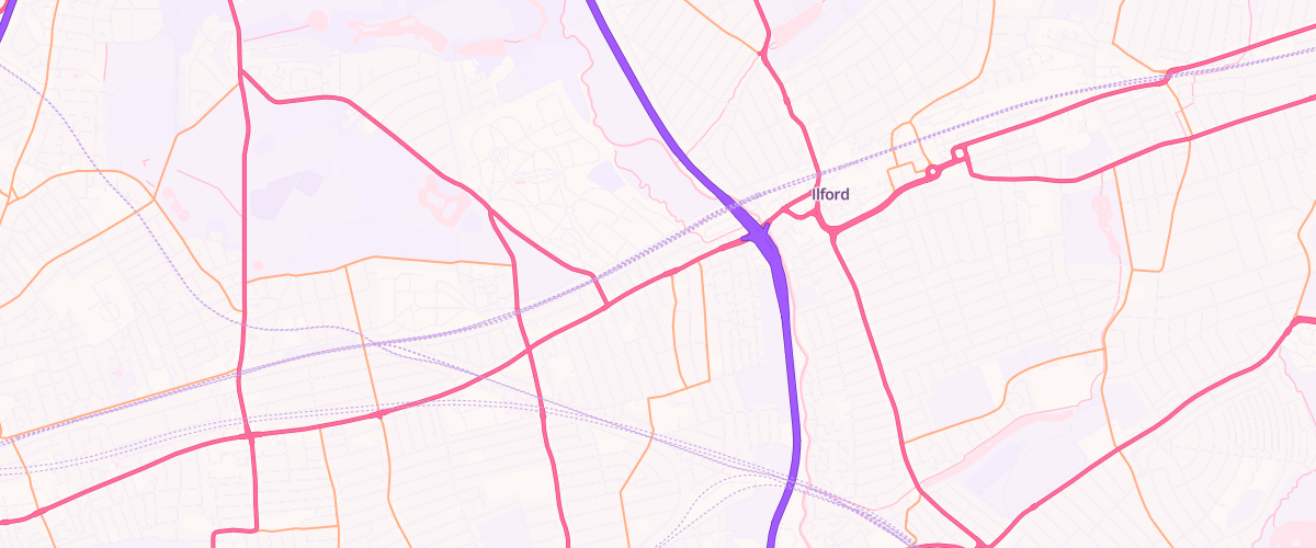 Map showing the location of Pgg Manor Park