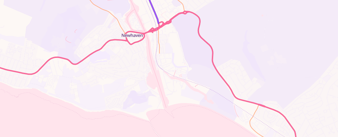 Map showing We Fit Service Centre Limited, Newhaven