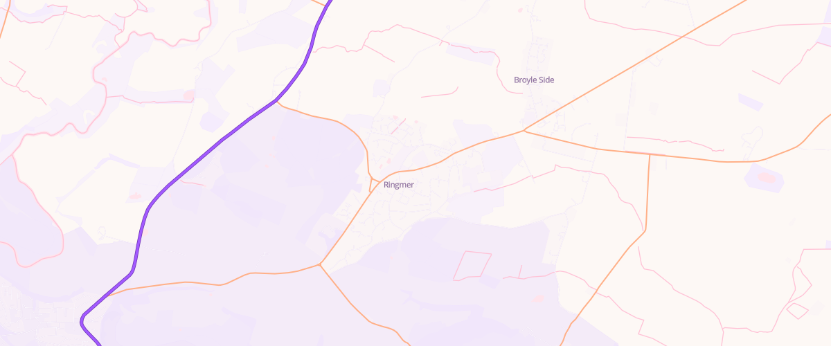 Map showing the location of Busy Bee Garage