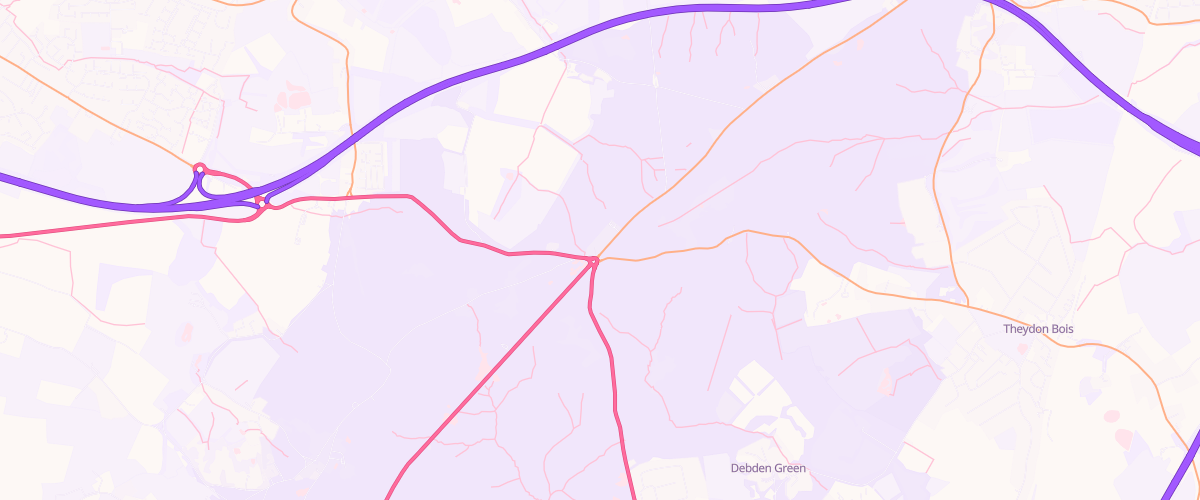 Map showing the location of Shell Epping