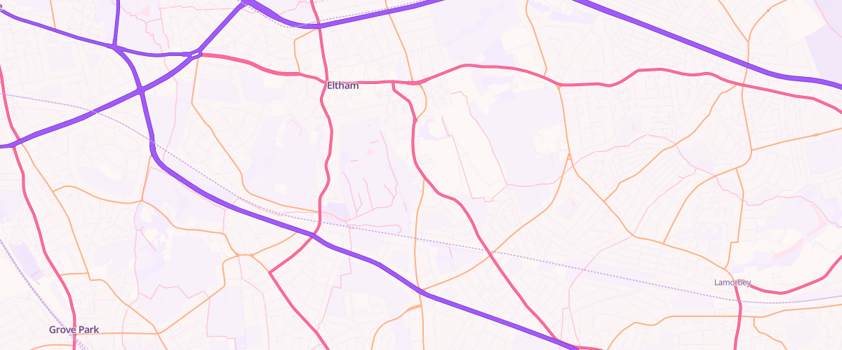 Map showing the location of Mfg Footscray