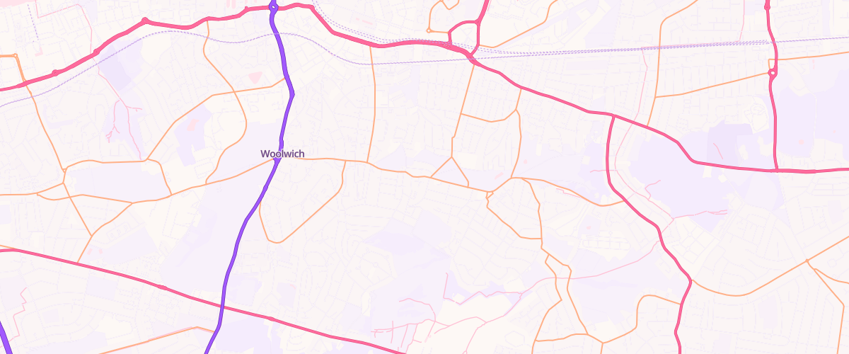 Map showing the location of Mfg Plumstead Common