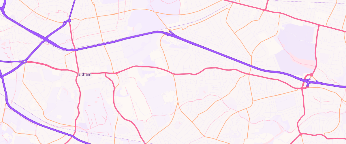 Map showing the location of Crownwood Sf Connect