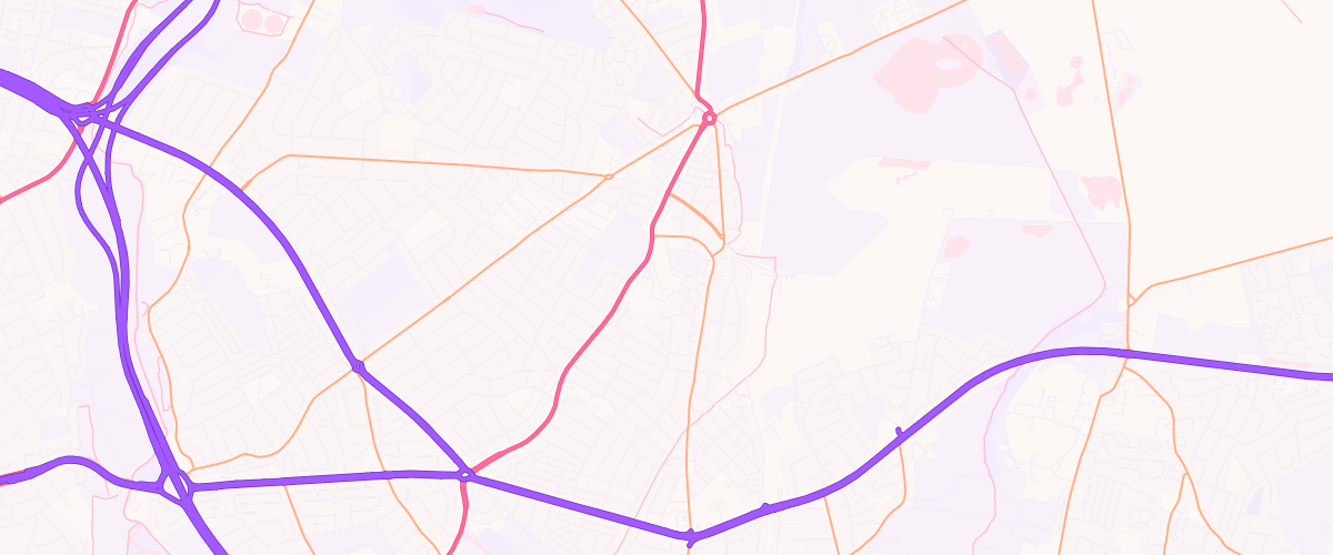 Map showing the location of Ilford Superstore (barkingside) Petrol