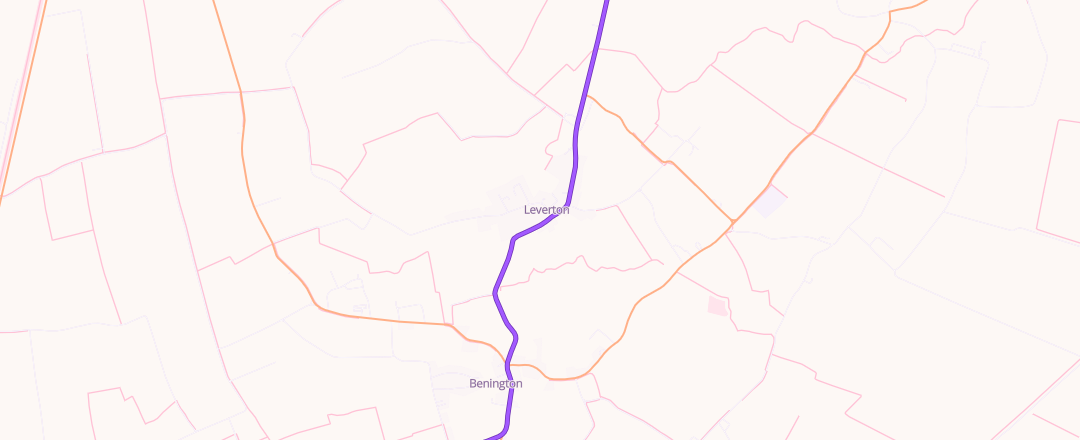 Map showing A D Dickinson, Boston