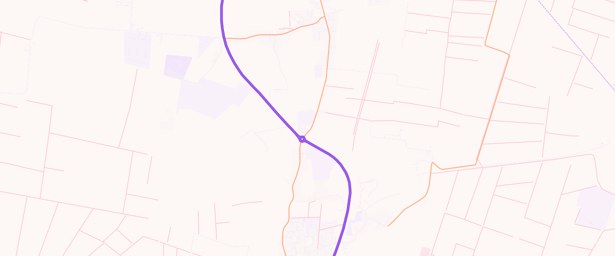 Map showing the location of Mill Hill Garage March