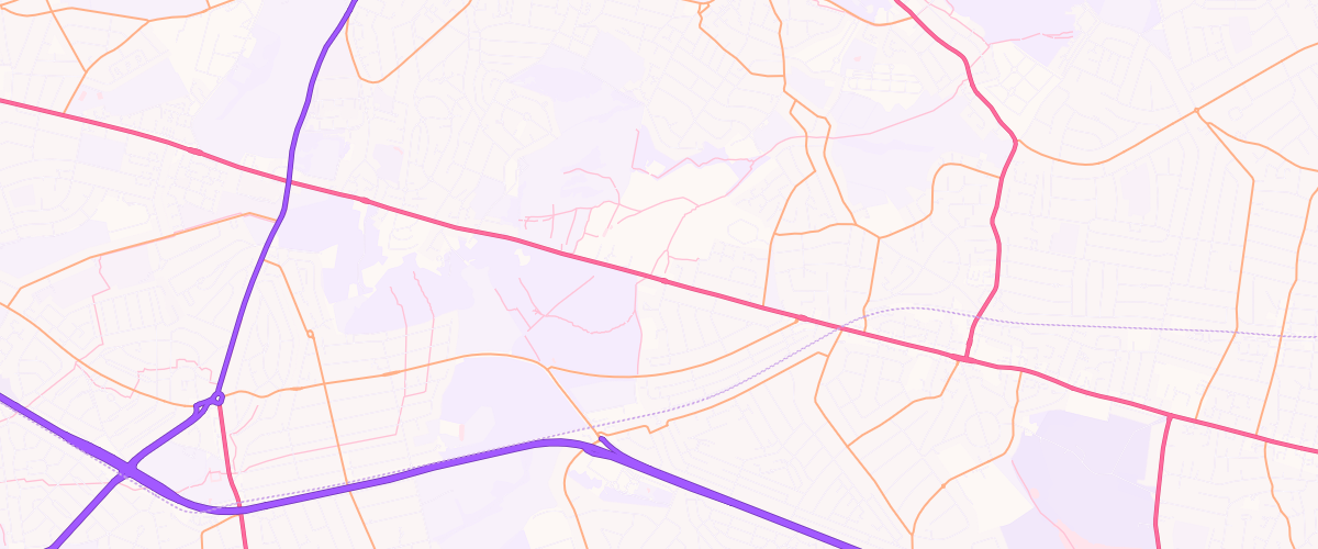 Map showing the location of Anchor Service Station