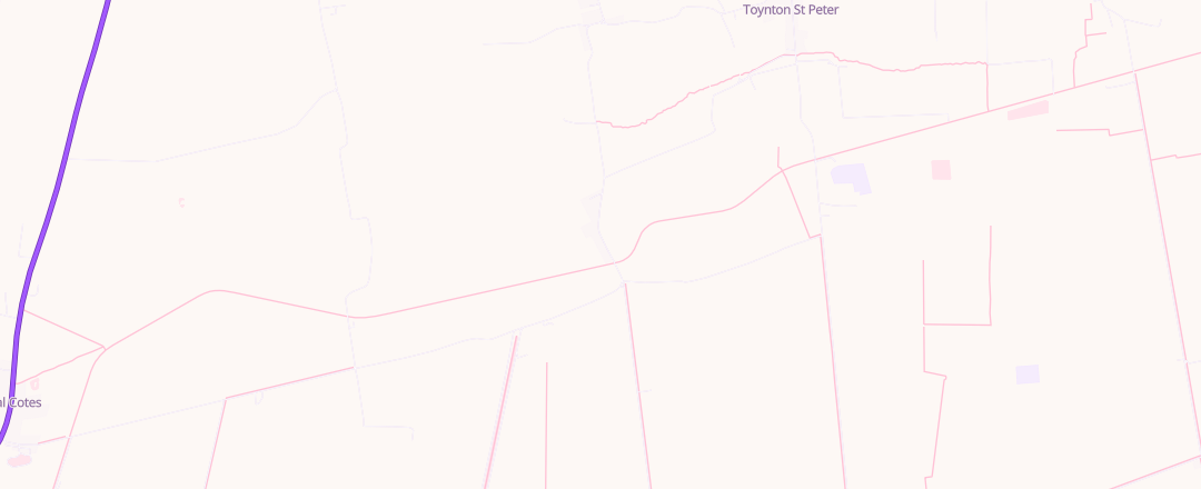 Map showing Fendyke Garage, Spilsby