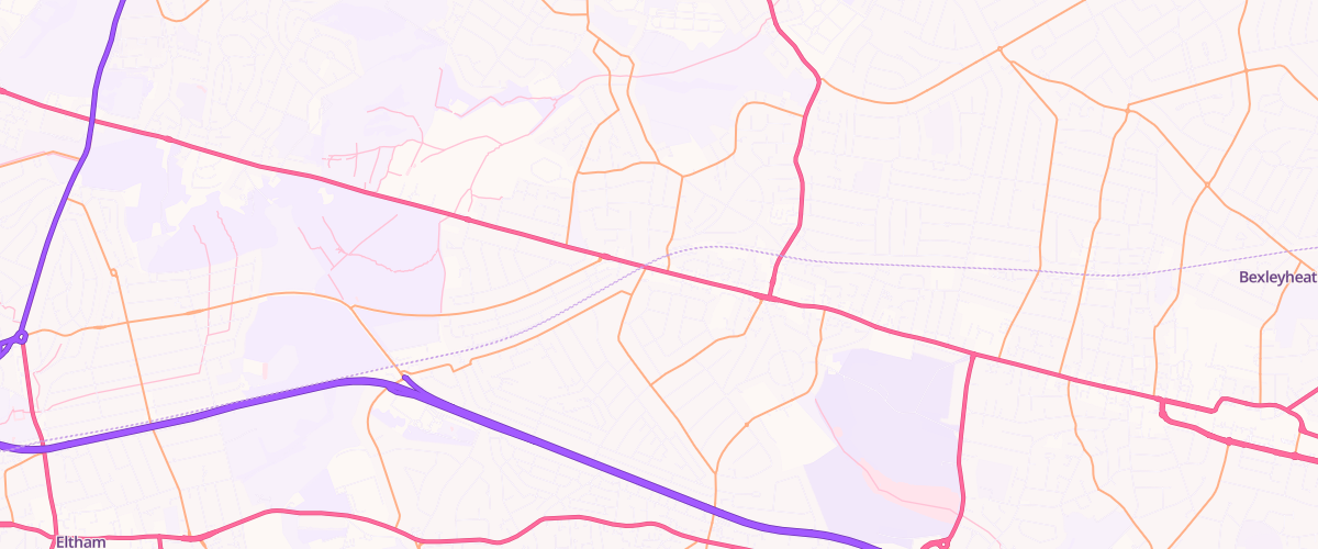 Map showing the location of Shell Co-Op Bellegrove