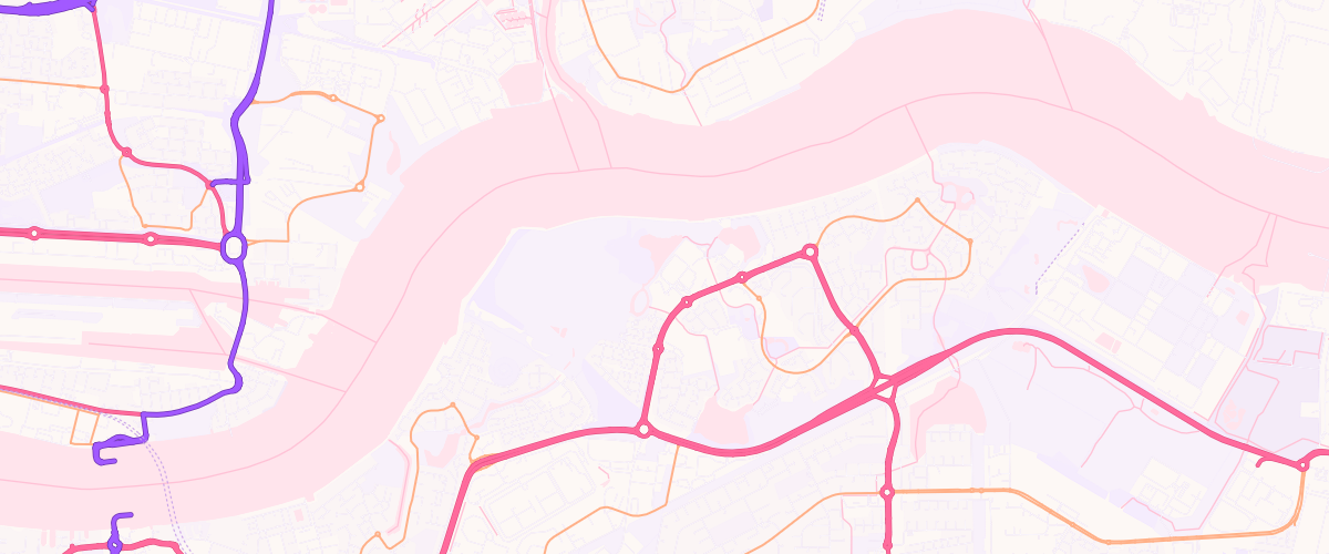Map showing the location of Mfg Morrisons Thamesmead