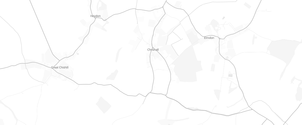 Map showing the location of Odsey Service Station