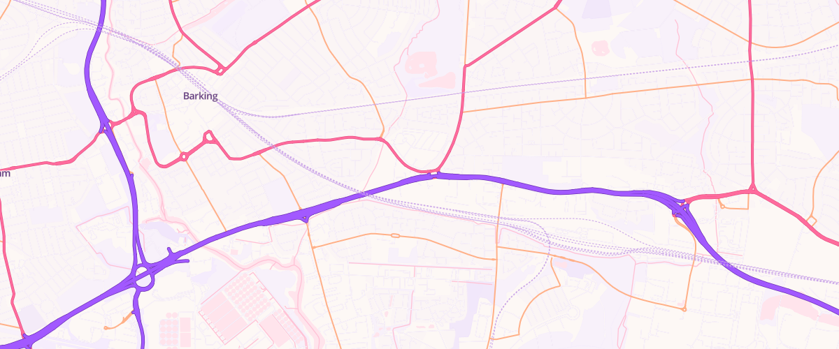 Map showing the location of Shell Ripple Road