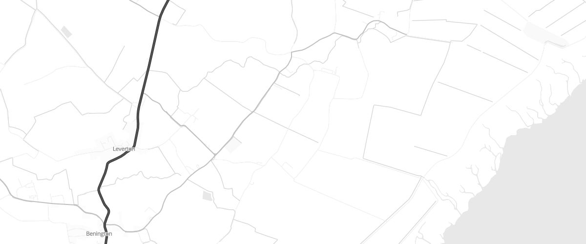 Map showing the location of Main Road Garage
