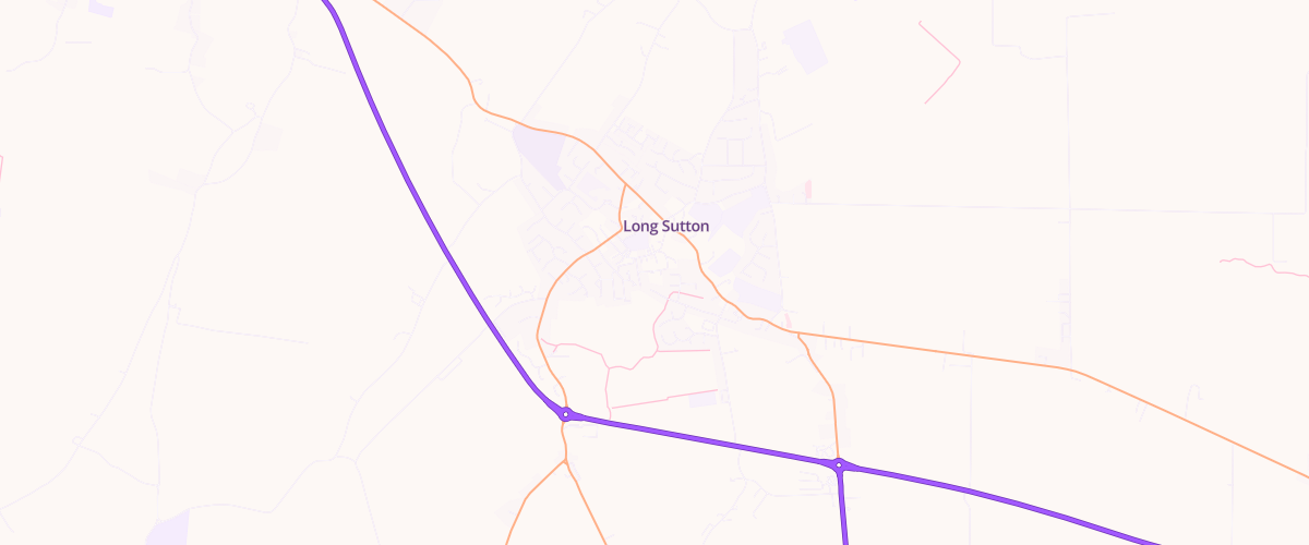 Map showing the location of Lincolnshire Co-Operative The Chase