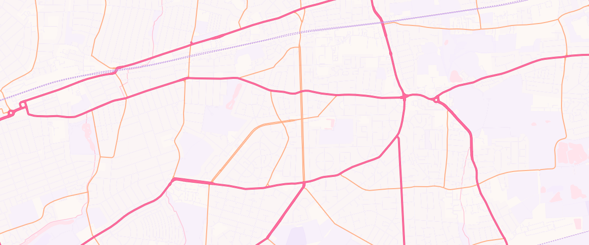 Map showing the location of Asda Dagenham Express Petrol