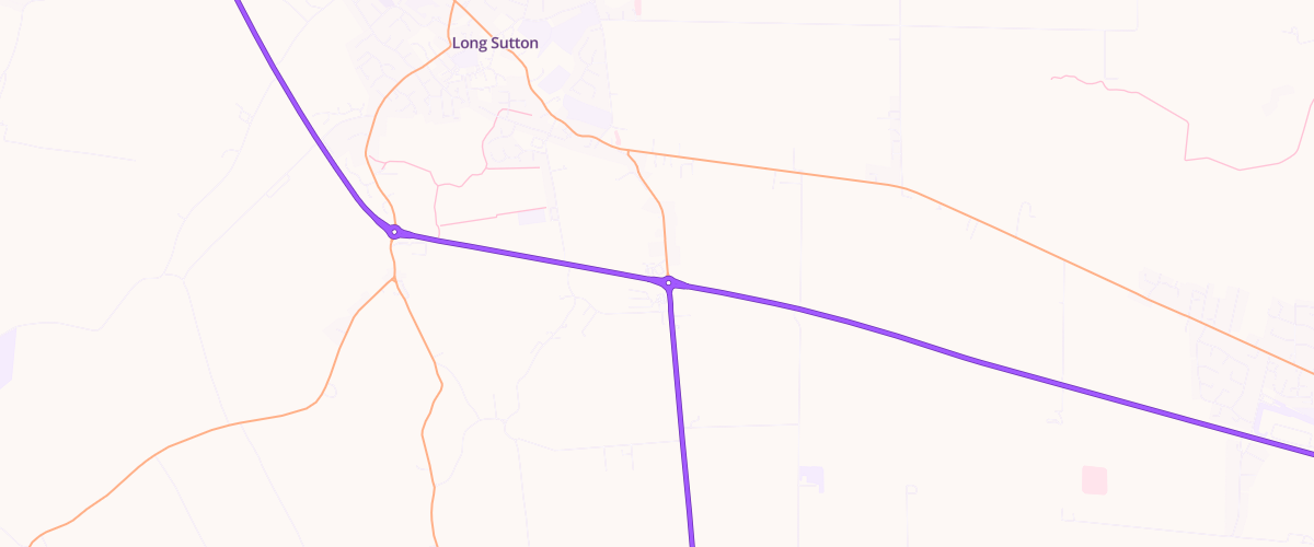 Map showing the location of Mfg Main Road