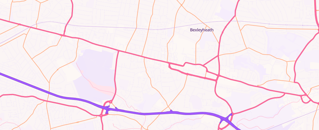Map showing C P Autos, Kent