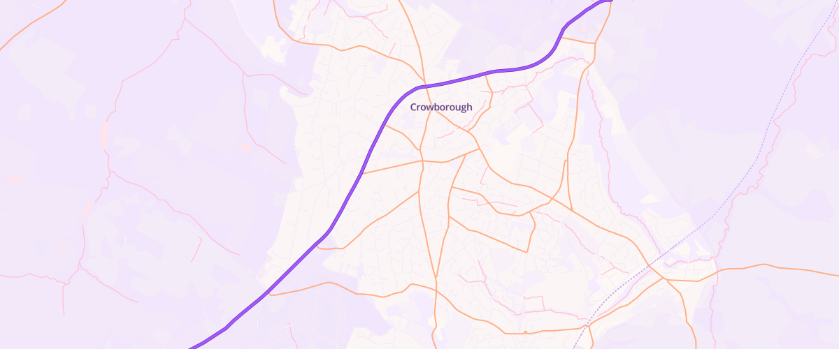 Map showing the location of Croft Road Sf Connect