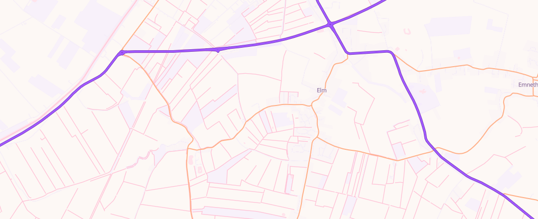 Map showing Smithee & Son Limited, Wisbech