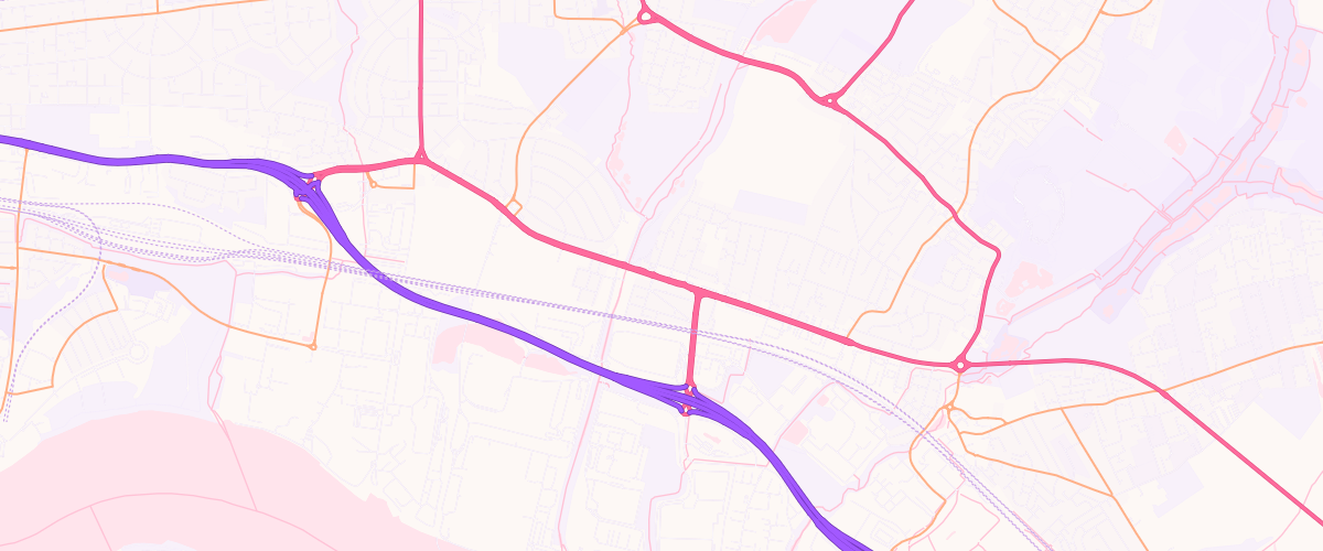 Map showing the location of Mfg Beam
