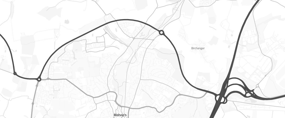 Map showing the location of Shell Oaklands Park