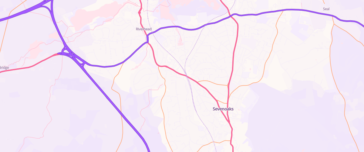Map showing the location of Shell Little Waitrose Tubs
