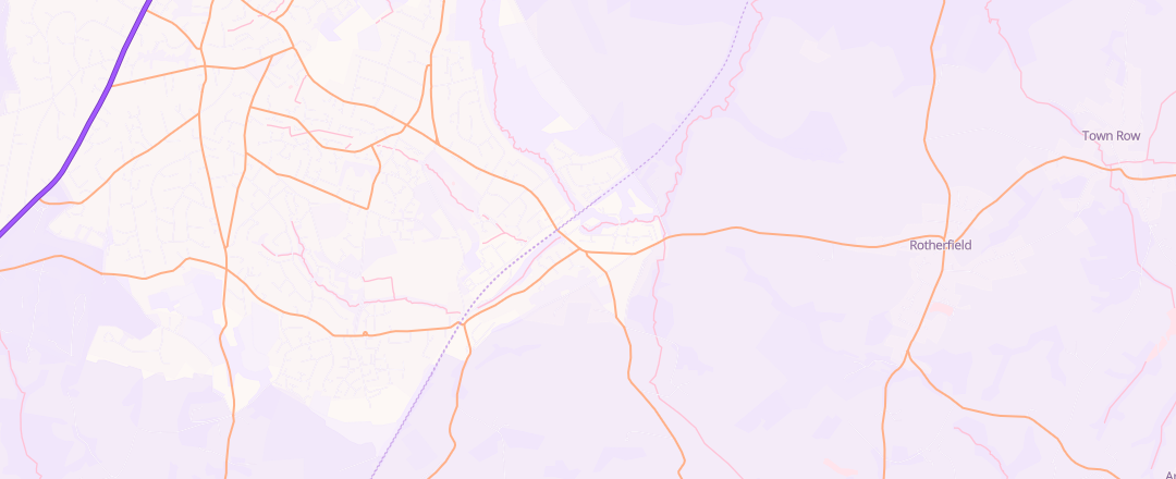 Map showing Mots4u, Crowborough