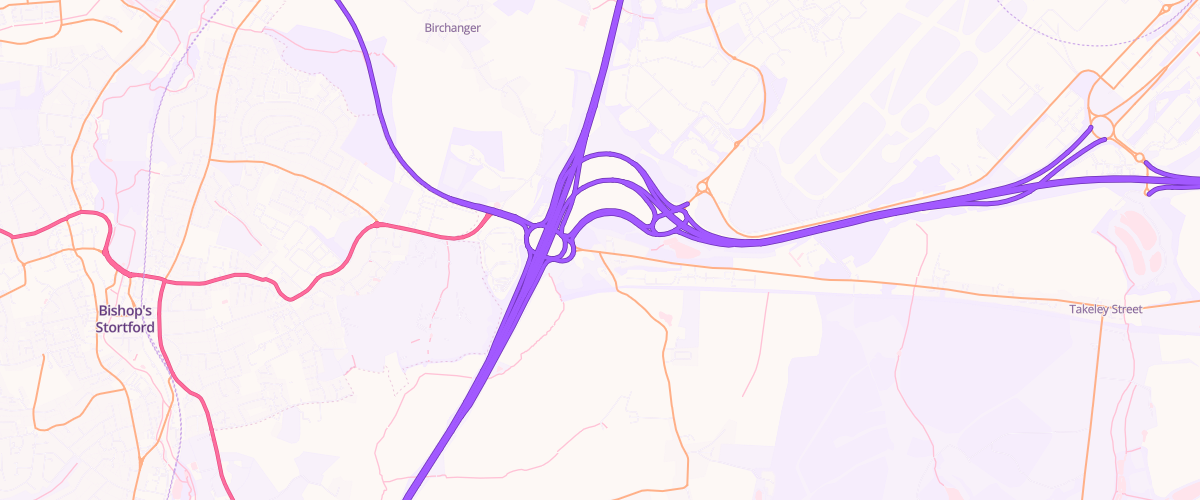 Map showing the location of Mfg Start Hill