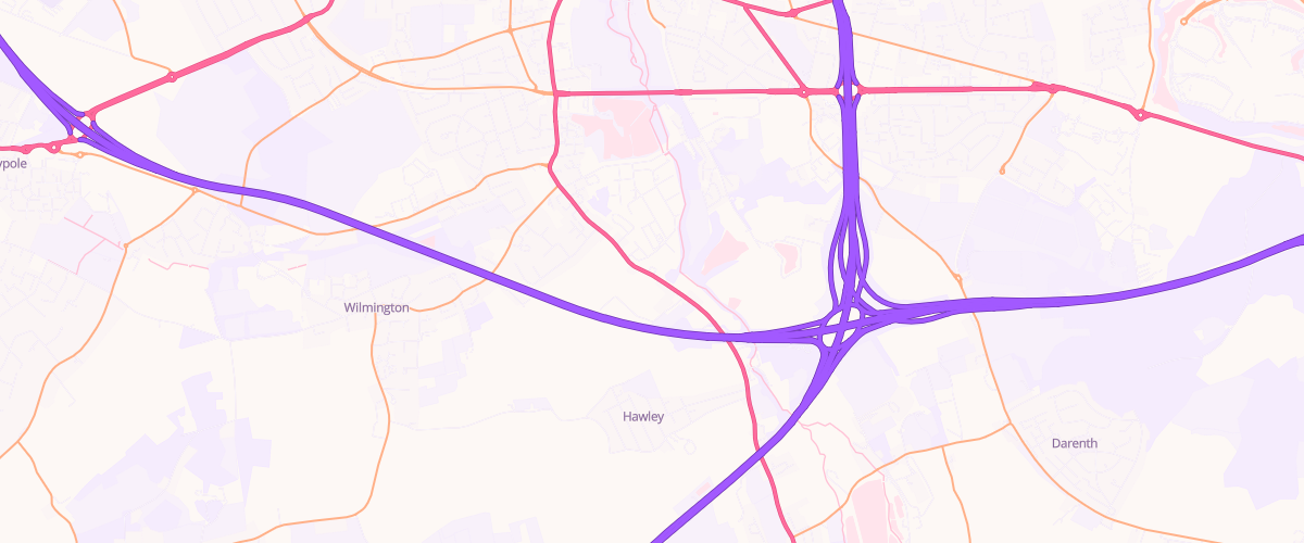 Map showing the location of Shell Hawley