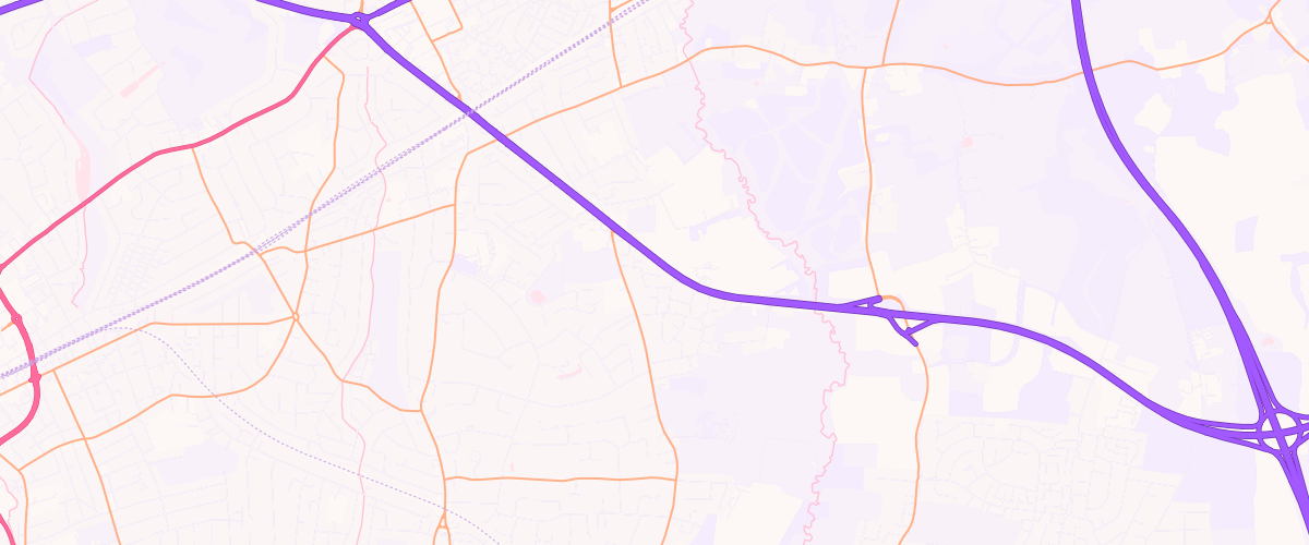 Map showing the location of Rontec Hornchurch