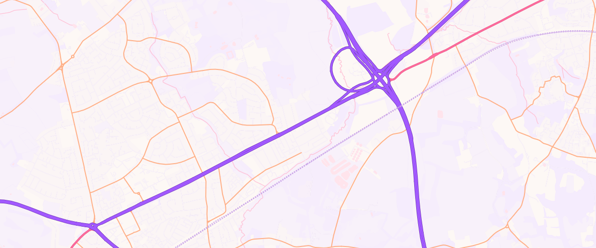 Map showing the location of Mfg Harold Park