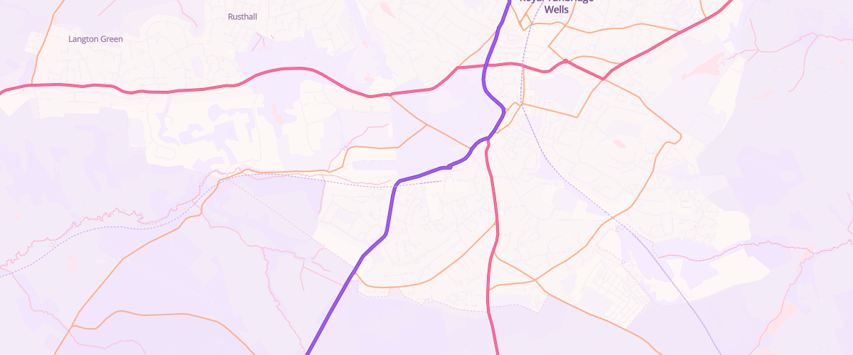 Map showing the location of Rontec Pantiles