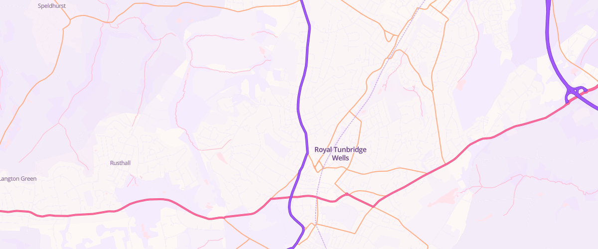 Map showing the location of Church View Sf Connect