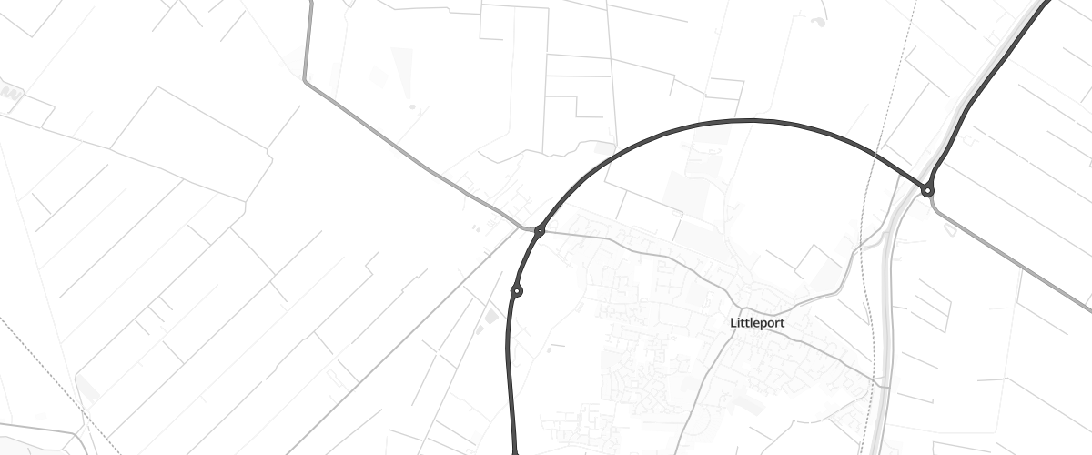 Map showing the location of Eg Ely Pfs