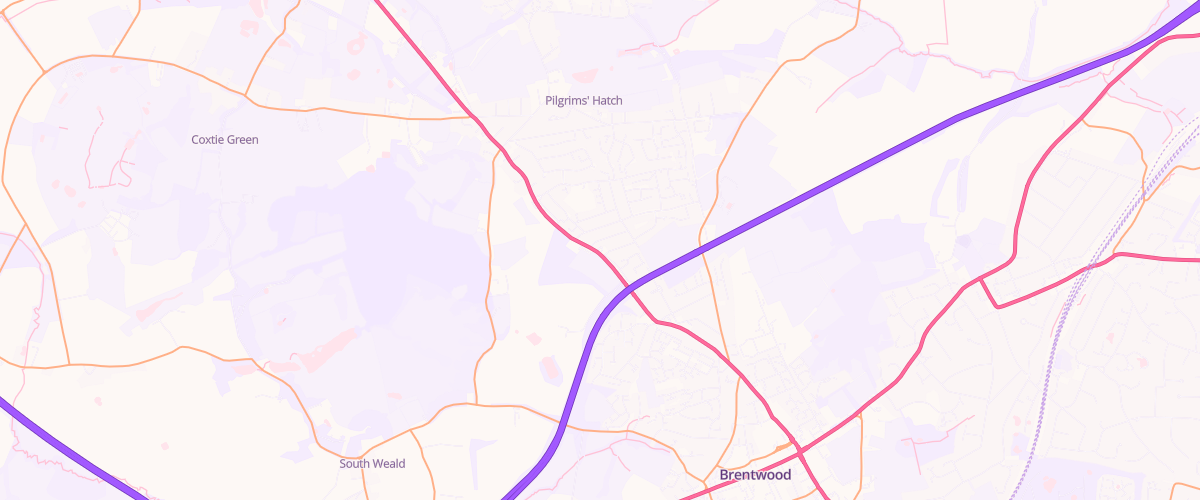 Map showing the location of Ongar Road Sf Connect