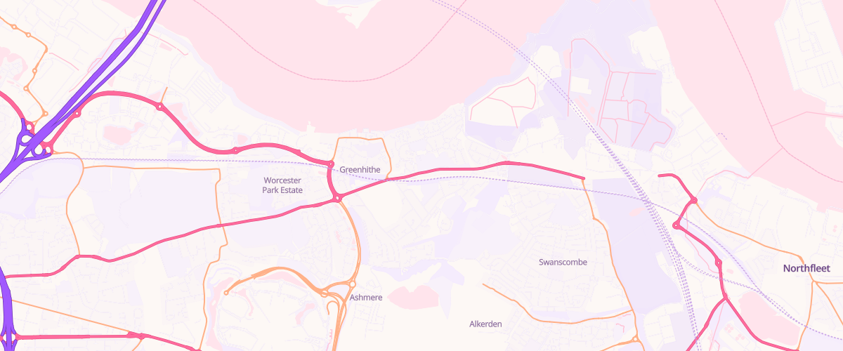 Map showing the location of Rontec Greenhithe