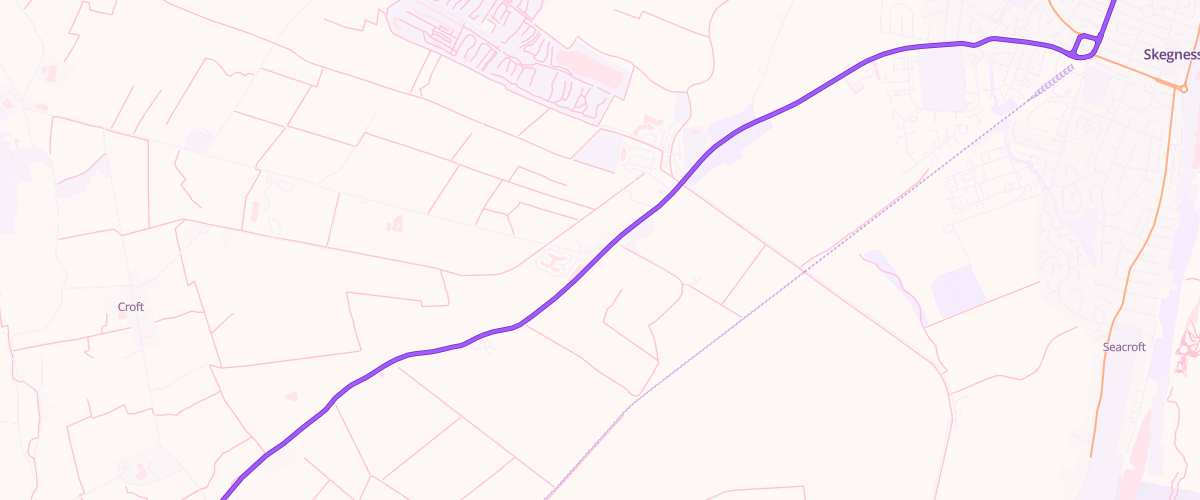 Map showing the location of Lomax Corner Garage