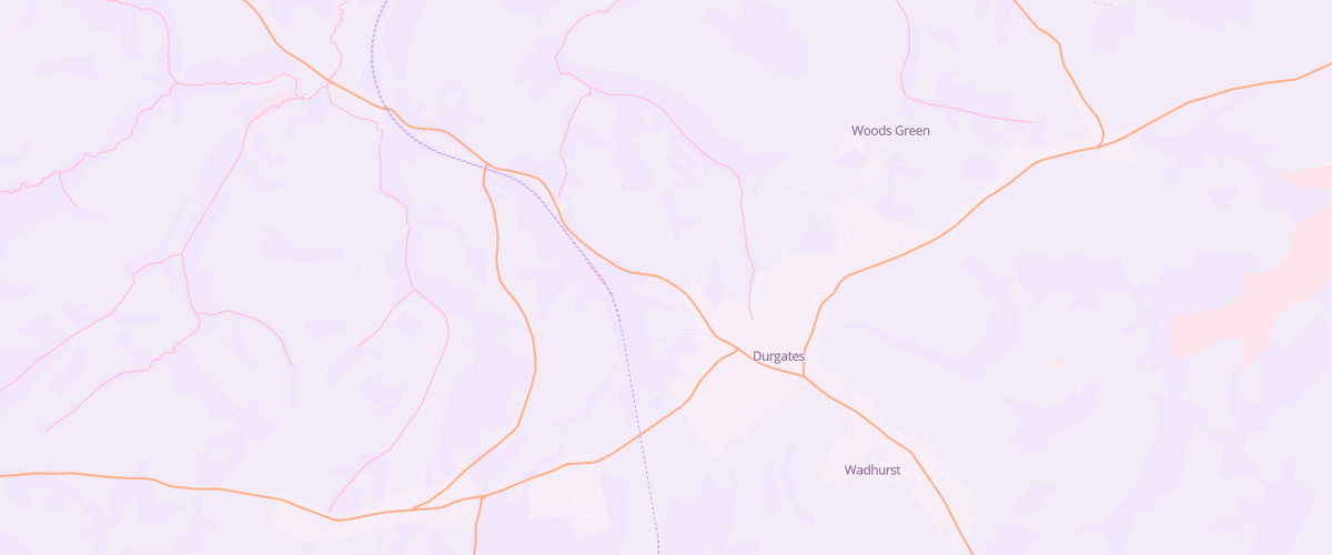 Map showing the location of Eg Wadhurst Pfs