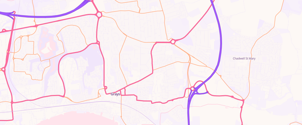 Map showing the location of College Service Station
