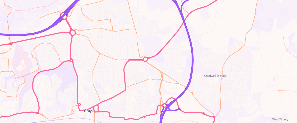 Map showing the location of Mfg Daneholes