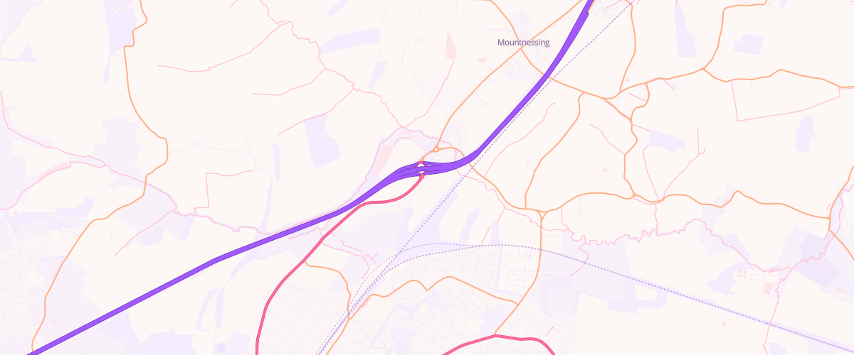 Map showing the location of Brentwood Sf Connect