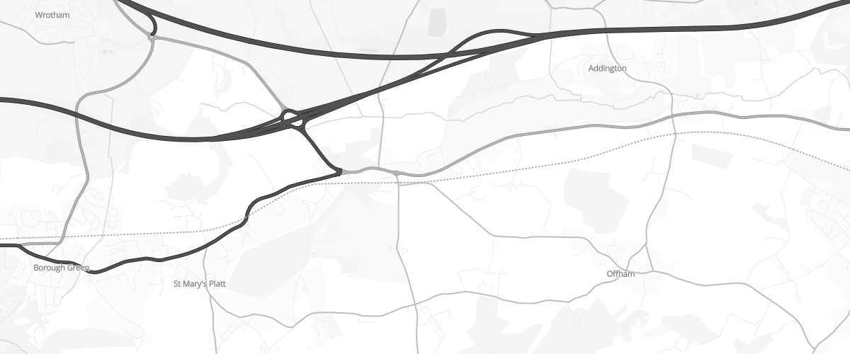 Map showing the location of Mfg Offham