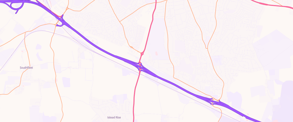 Map showing the location of Br Tollgate