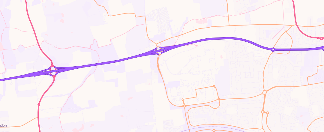 Map showing Allen Ford, Basildon