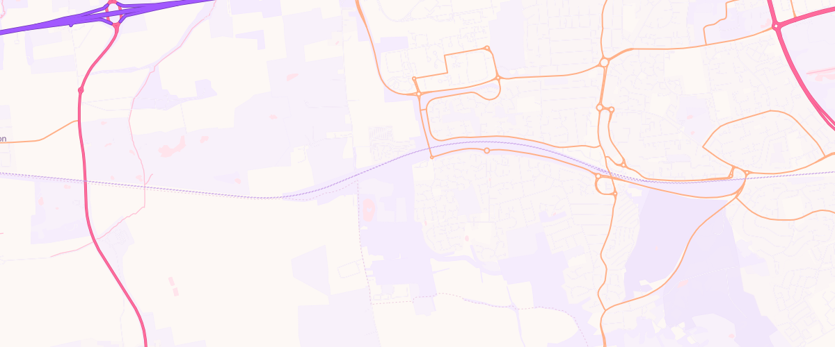 Map showing the location of Basildon Langdon Hills Superstore