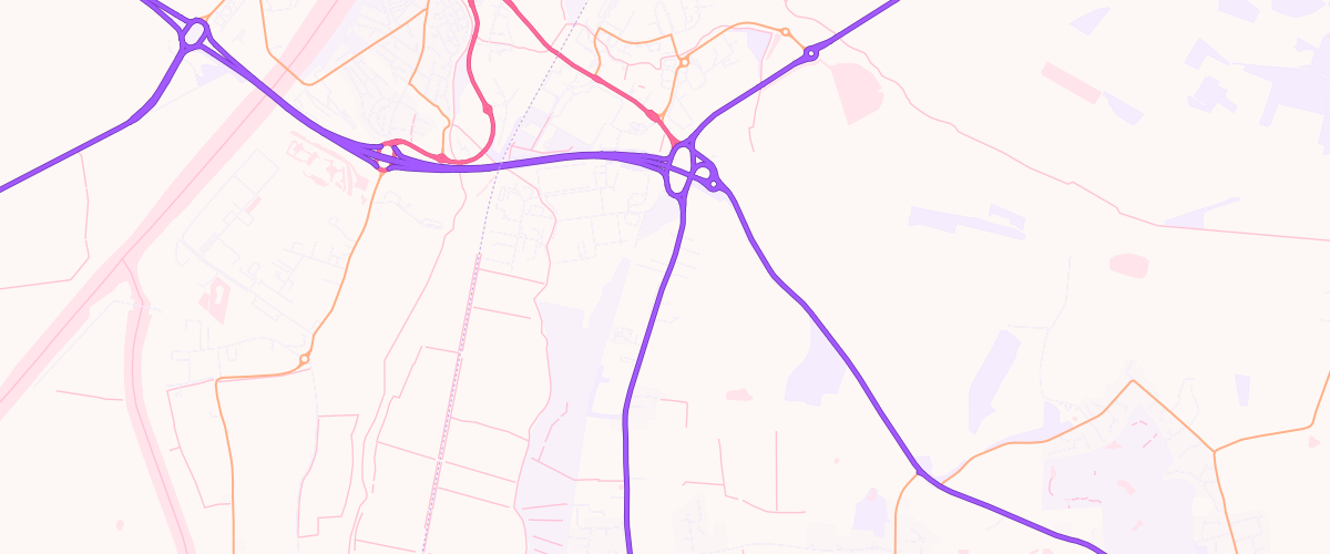 Map showing the location of Mfg West Winch