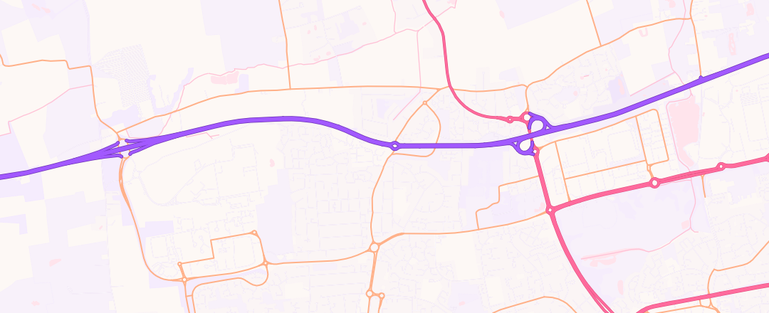 Map showing Advanced Mot Centre Ltd, Laindon